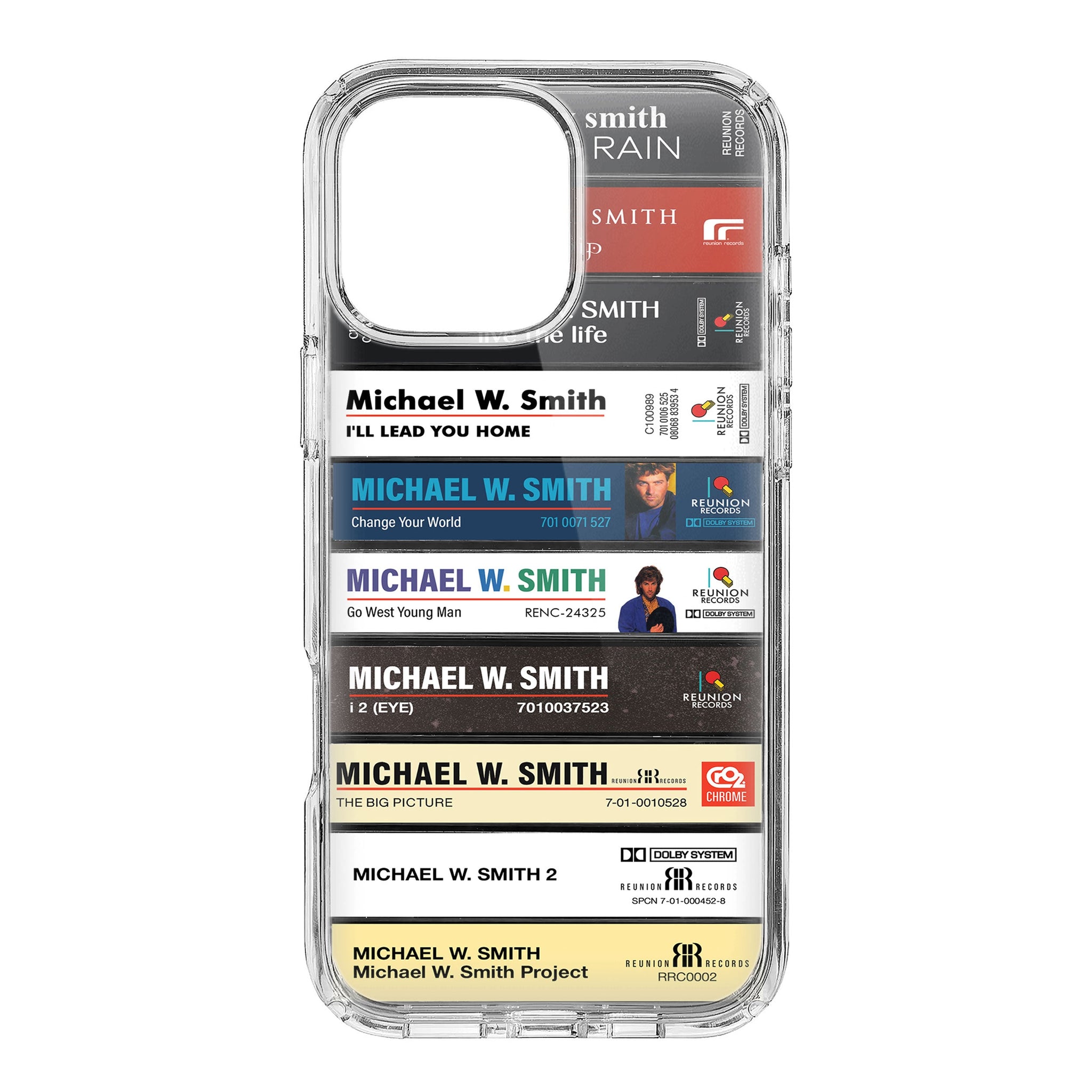 Michael W. Smith Albums Cassette Collection Retro Phone Case