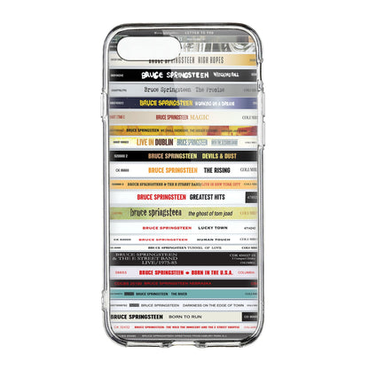 Bruce Springsteen Albums CD Collection Retro Phone Case