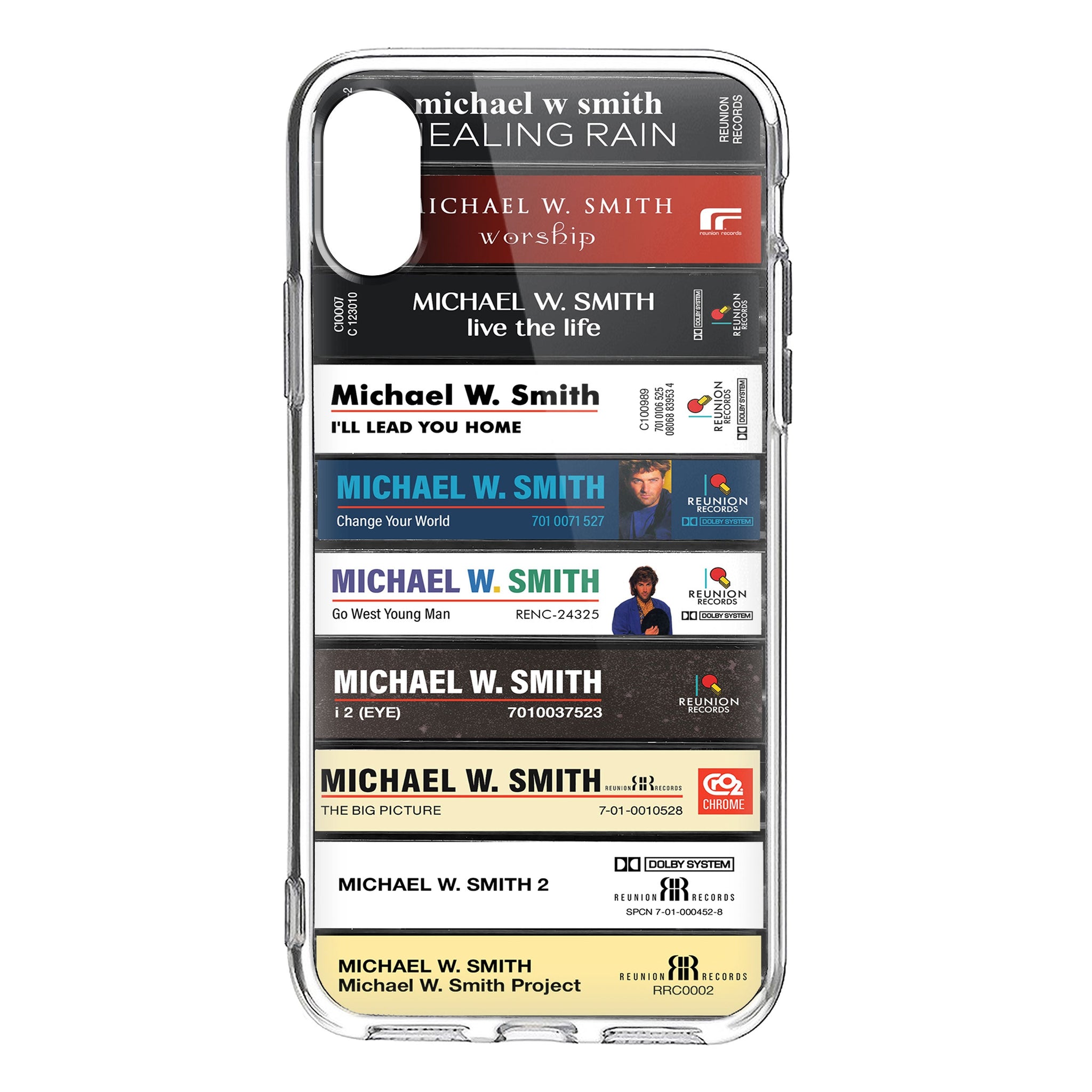 Michael W. Smith Albums Cassette Collection Retro Phone Case