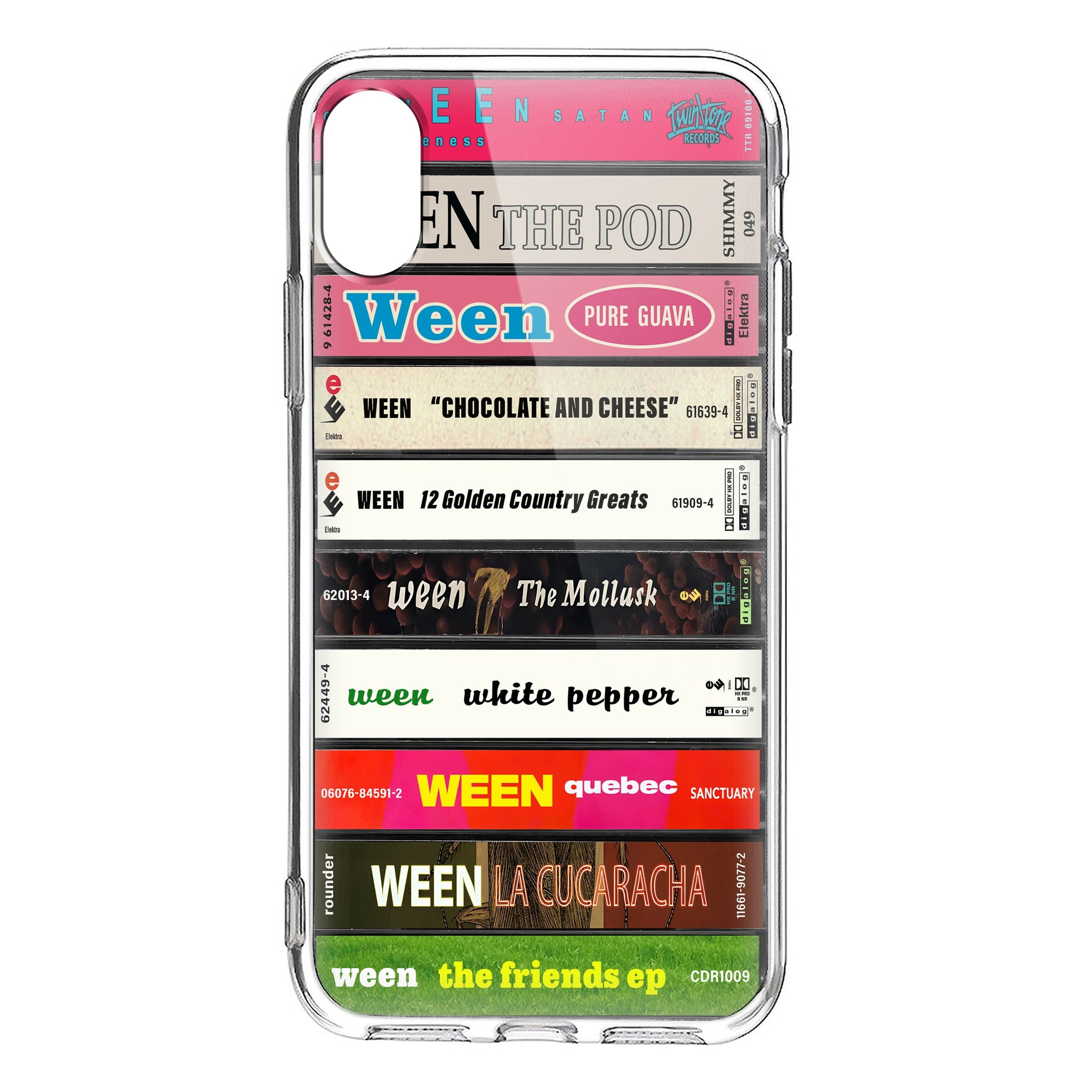 Ween Albums Cassette Collection Retro Phone Case