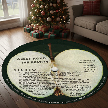 Custom Album Music CD Round Rug