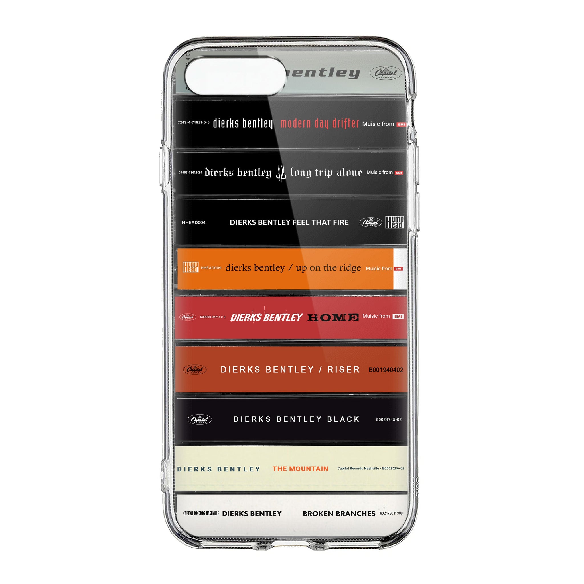 Dierks Bentley Albums Cassette Collection Retro Phone Case
