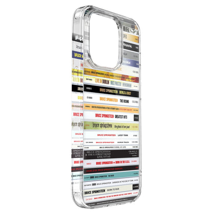 Bruce Springsteen Albums CD Collection Retro Phone Case