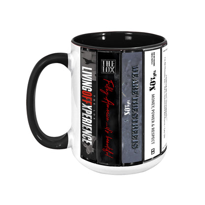 The Lox Albums Cassette Collection Retro Accent Mug