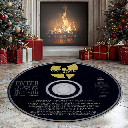 Custom Album Music CD Round Rug