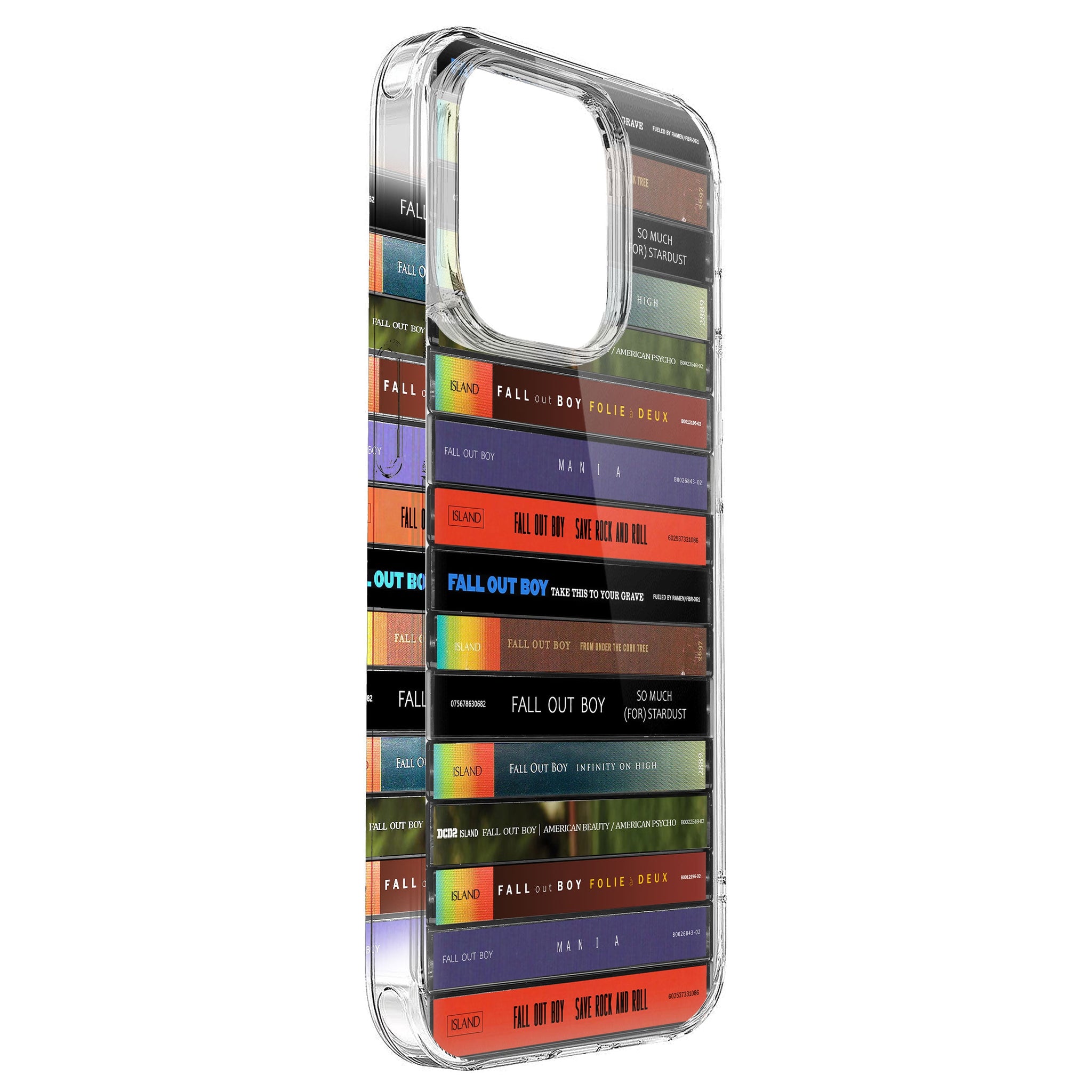 Fall Out Boy Albums Cassette Collection Retro Phone Case