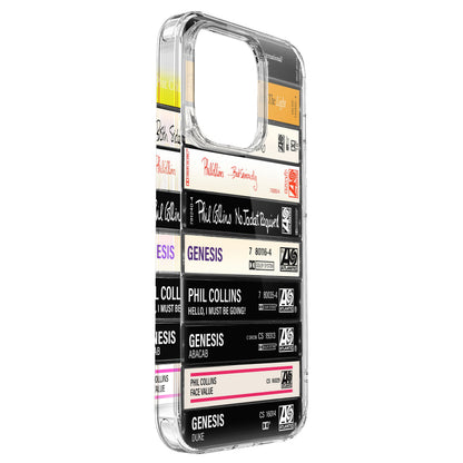 Phil Collins Albums Cassette Collection Retro Phone Case