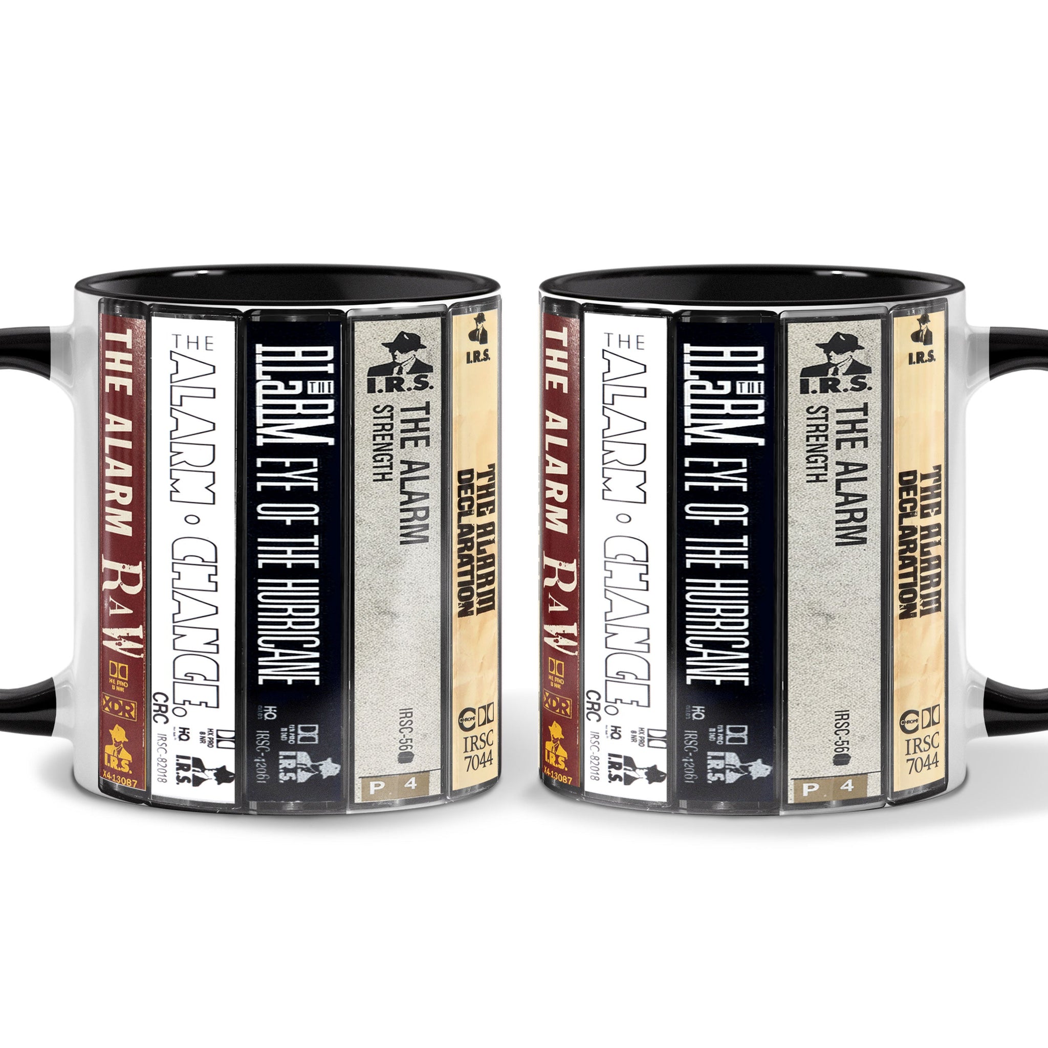 The Alarm Albums Cassette Collection Retro Accent Mug