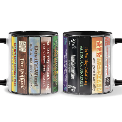 The Men They Couldn't Hang Albums Cassette Collection Retro Accent Mug