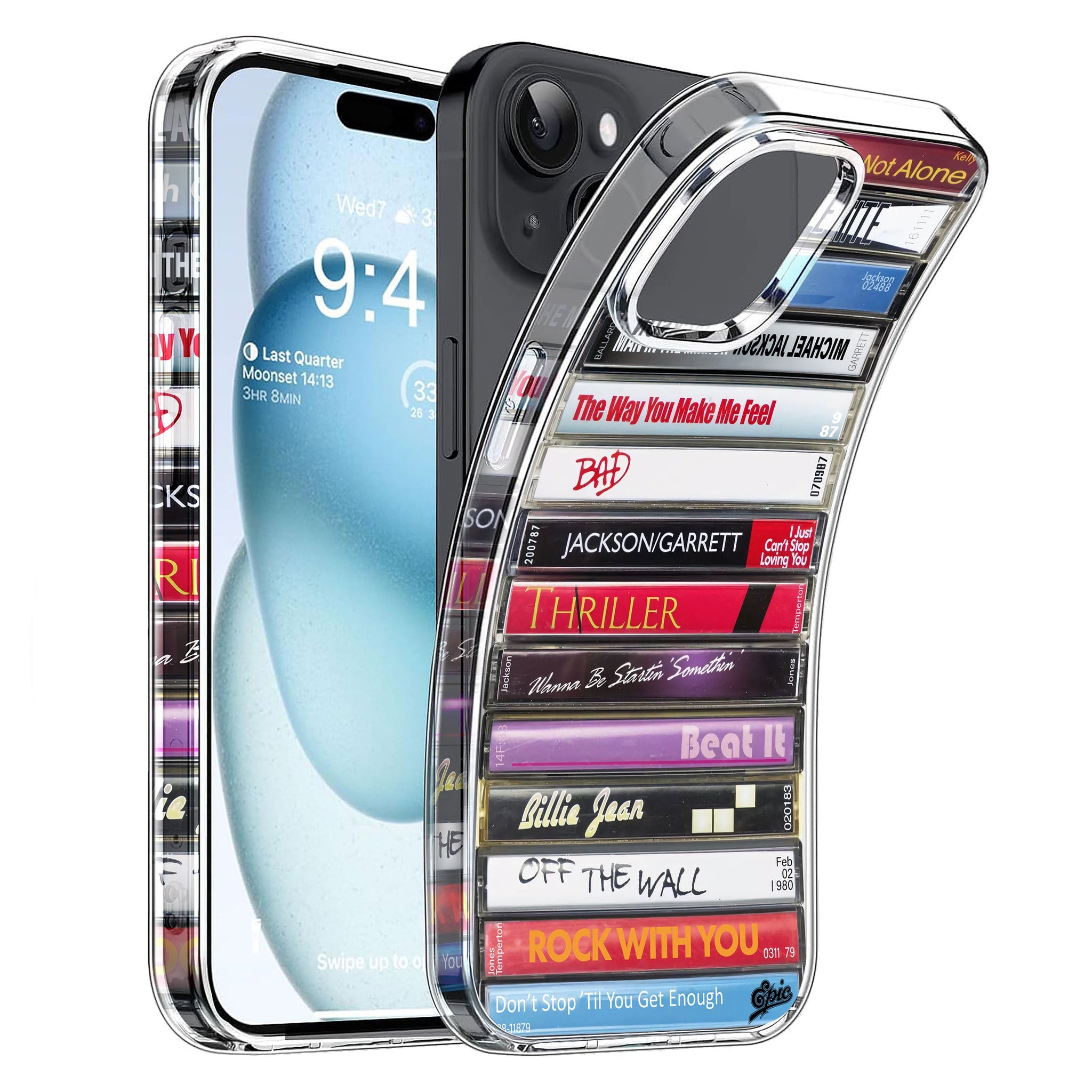 Michael Jackson Music Cassette Collection Retro Phone Case