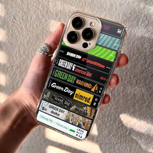 Green Day Albums Cassette Collection Retro MagSafe Phone Case