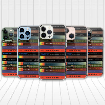 Fall Out Boy Albums Cassette Collection Retro Phone Case