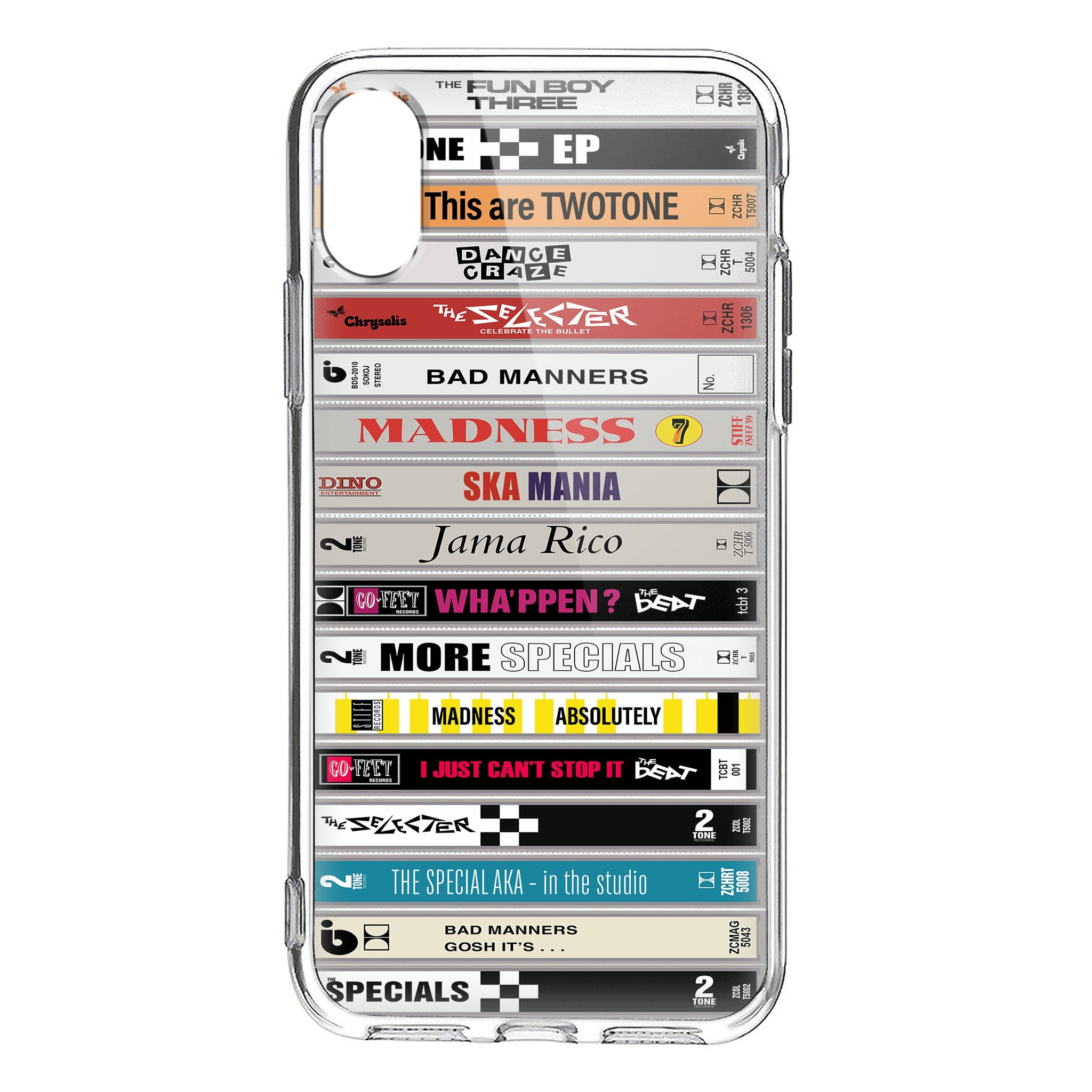 Ska 2-Tone 80s Albums Cassette Collection Retro MagSafe Phone Case