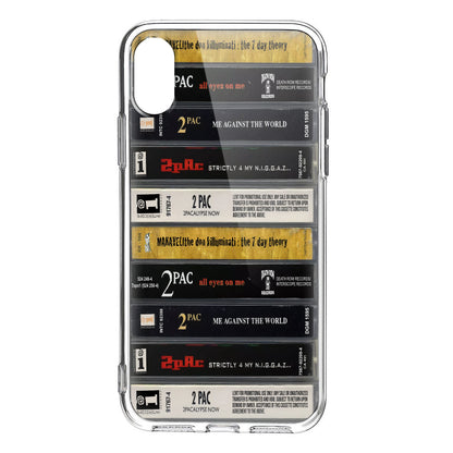 Tupac Albums Cassette Collection Retro MagSafe Phone Case