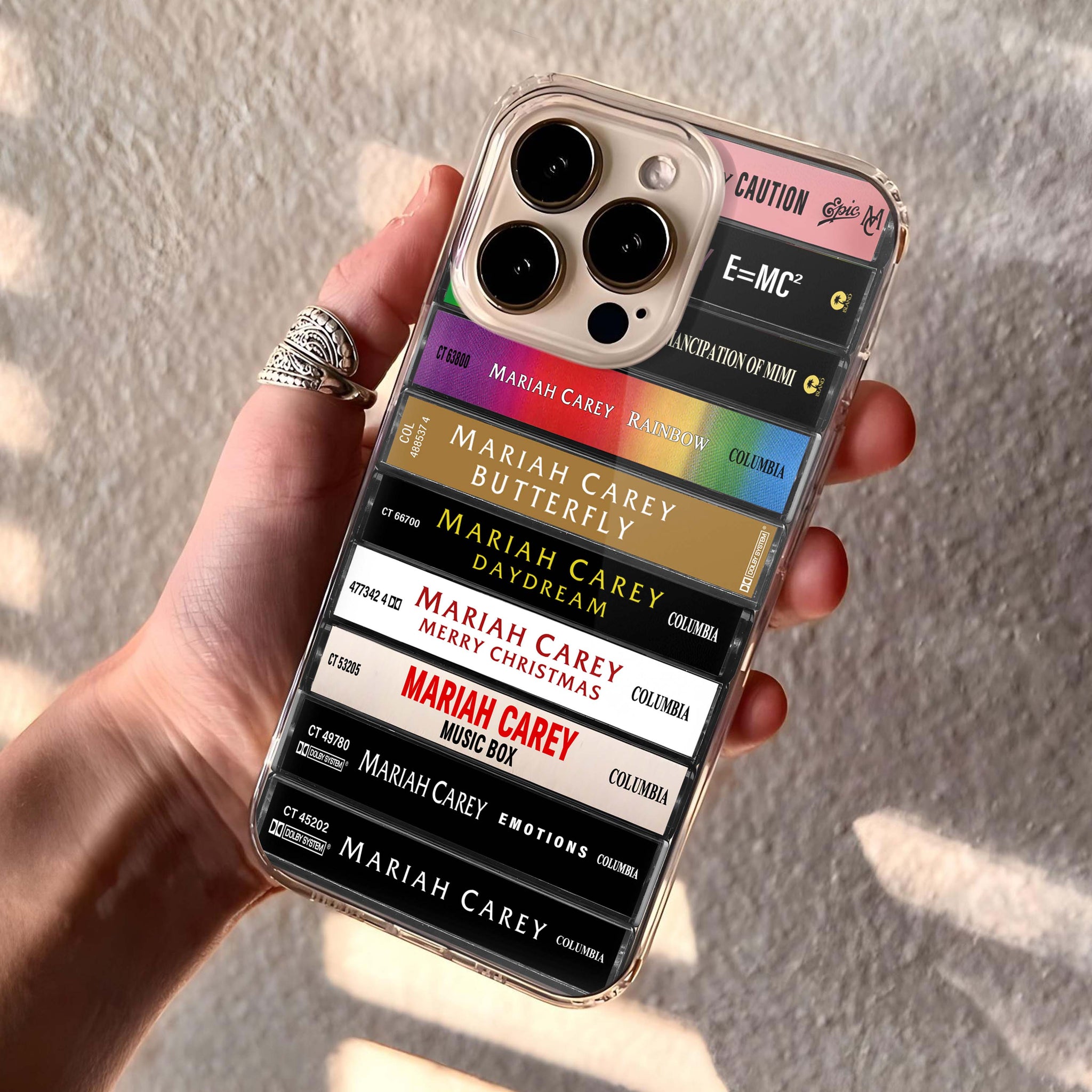 Mariah Carey Albums Cassette Collection Retro MagSafe Phone Case