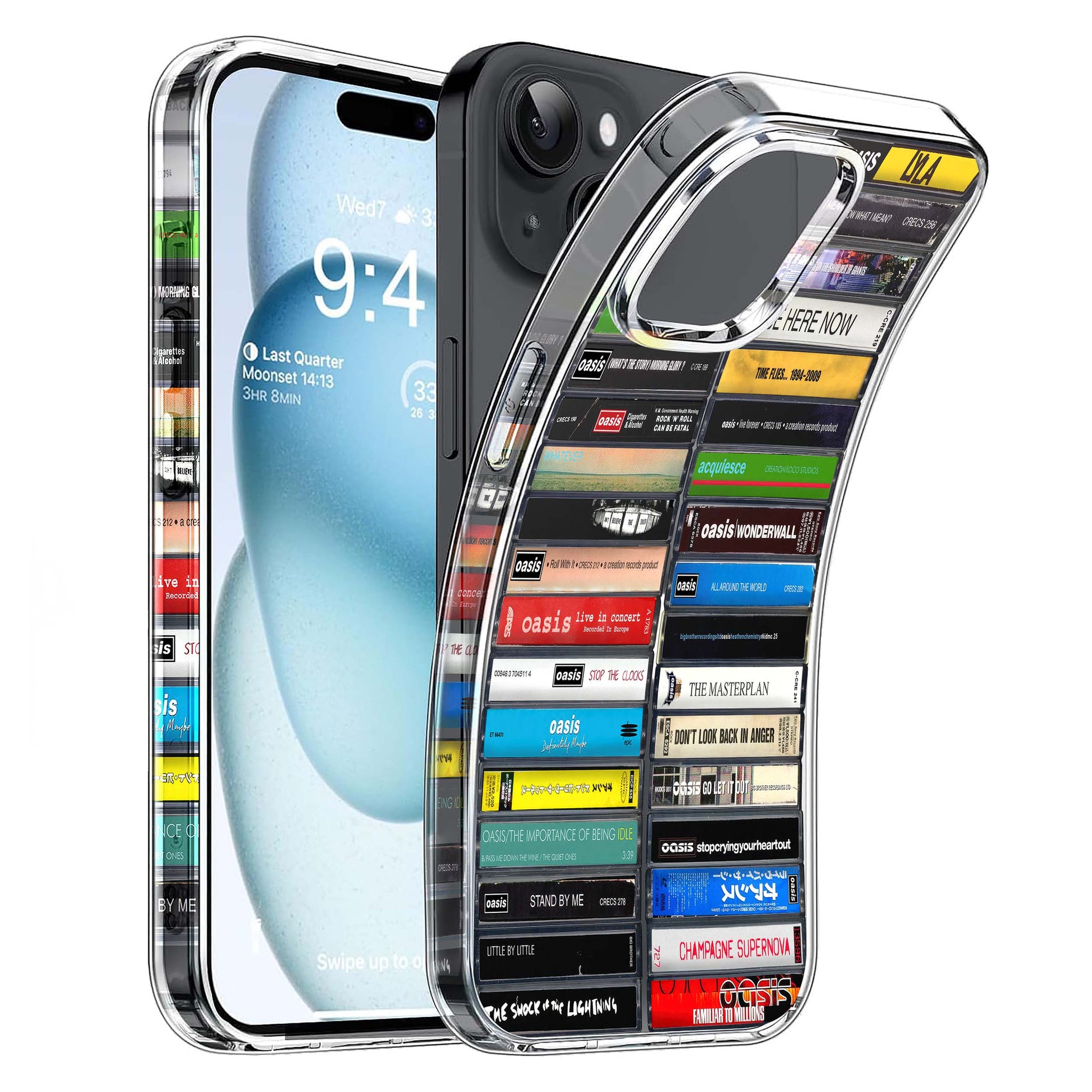 Oasis Albums Cassette Collection Retro MagSafe Phone Case