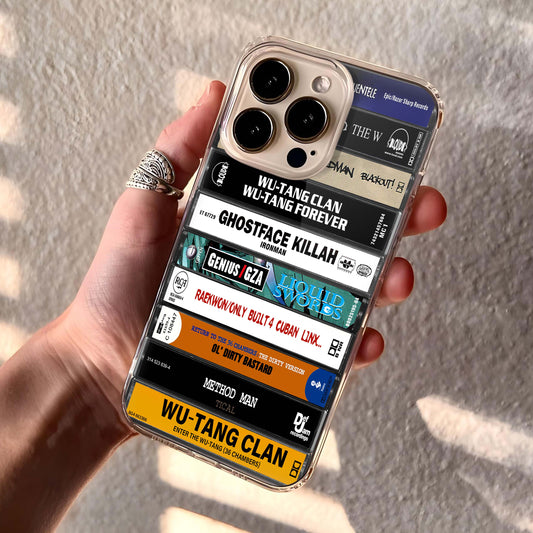 Wu-tang Clan Albums Cassette Collection Retro Phone Case