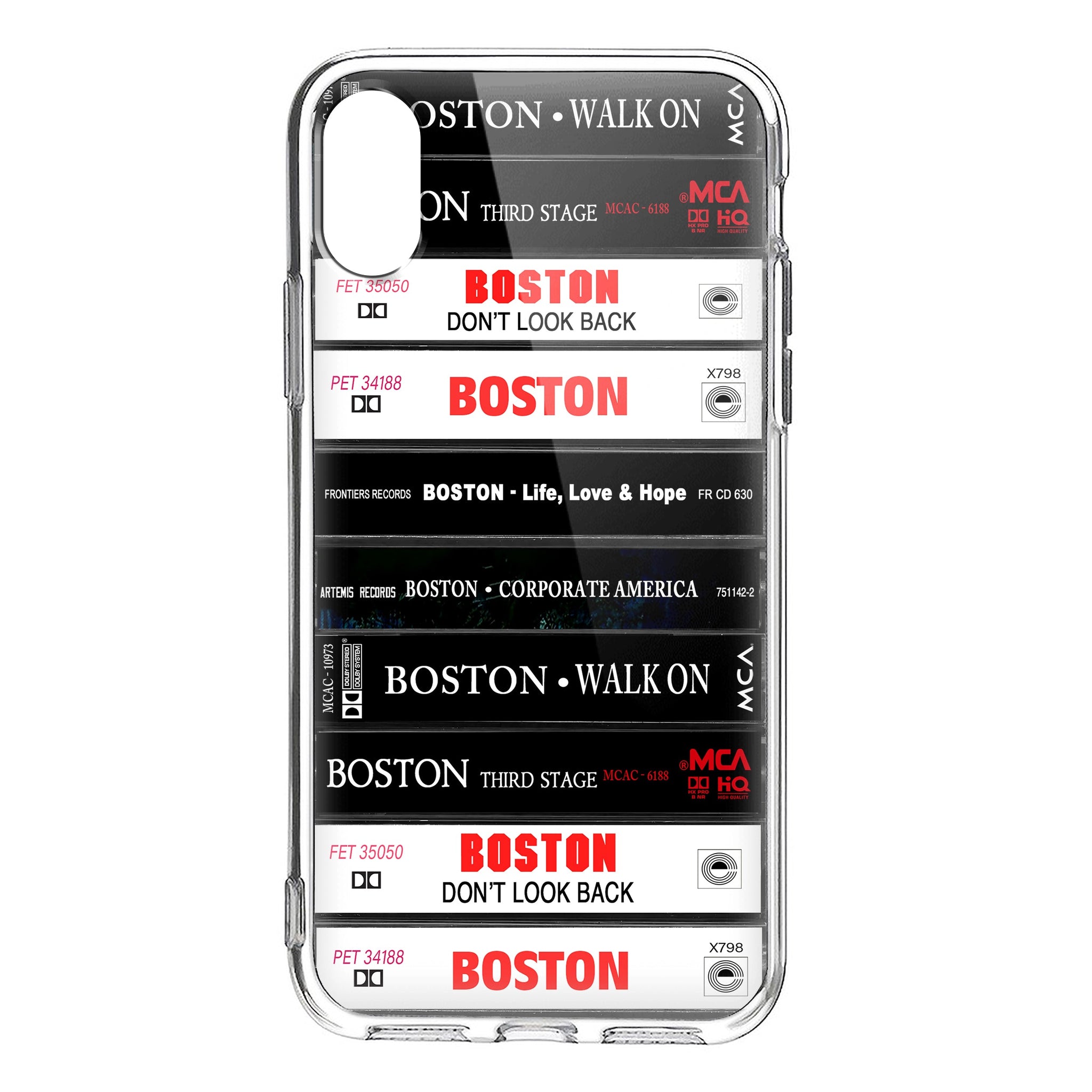 Boston Albums Cassette Collection Retro Phone Case