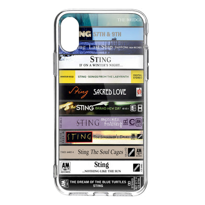 Sting Albums Cassette Collection Retro Phone Case