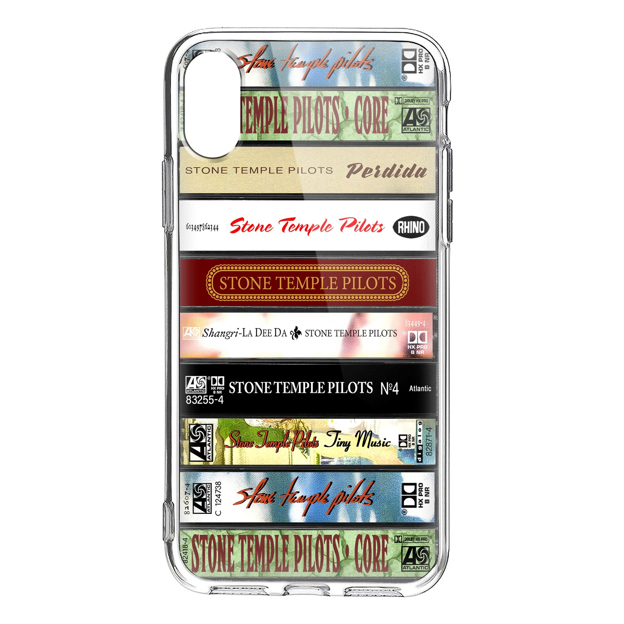 Stone Temple Pilots Albums Cassette Collection Retro Phone Case