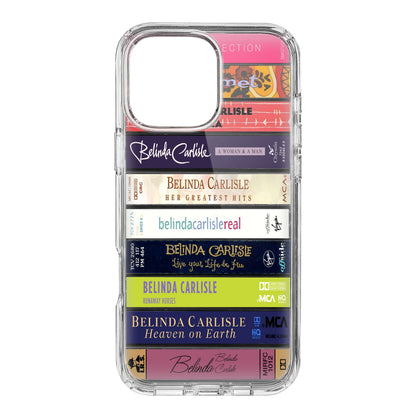 Belinda Carlisle Albums Cassette Collection Retro Phone Case
