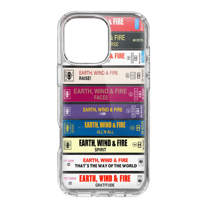 Earth, Wind and Fire Albums Cassette Collection Retro Phone Case