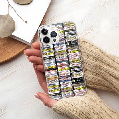 80's & 90's Country Music Albums Cassette Collection Retro Phone Case