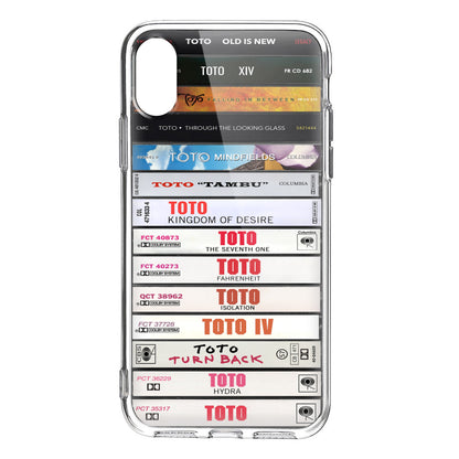 Toto Albums Cassette Collection Retro Phone Case