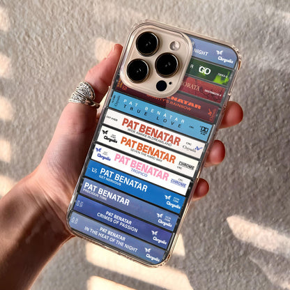 Pat Benatar Albums Cassette Collection Retro Phone Case