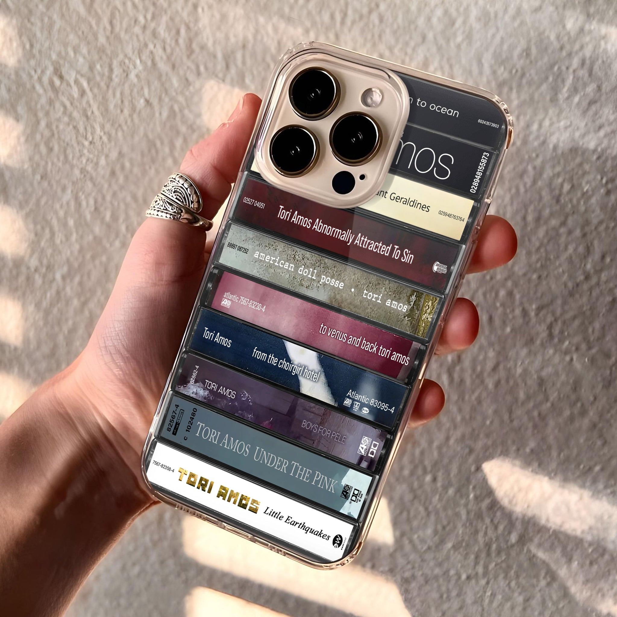 Tori Amos Albums Cassette Collection Retro Phone Case