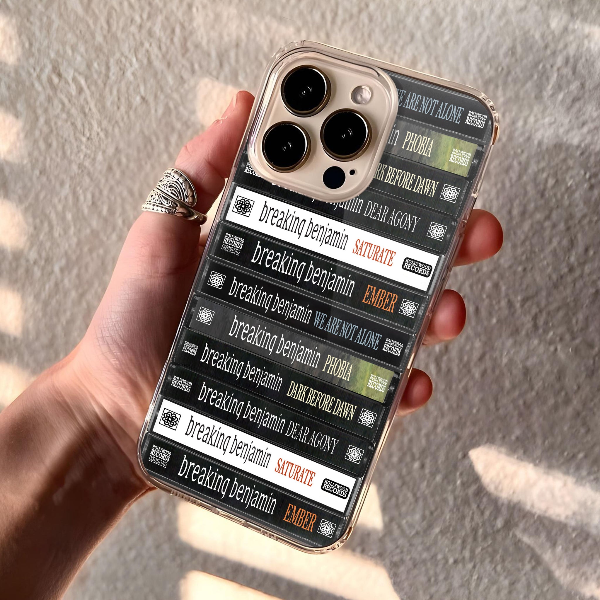 Breaking Benjamin Albums Cassette Collection Retro Phone Case