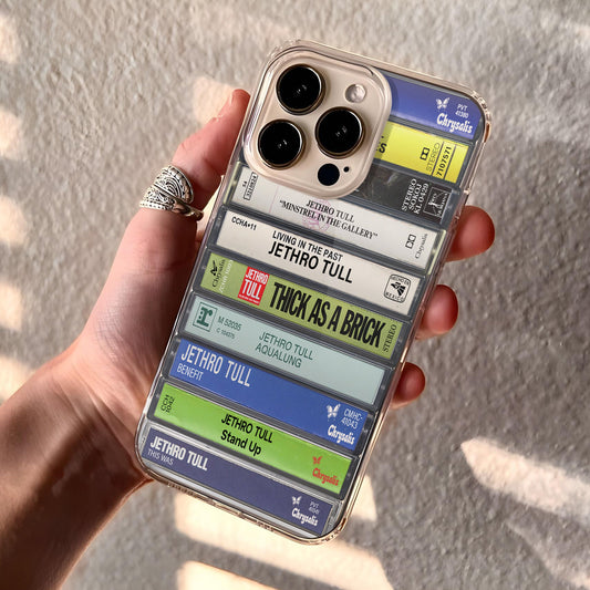 Jethro Tull Albums Cassette Collection Retro Phone Case