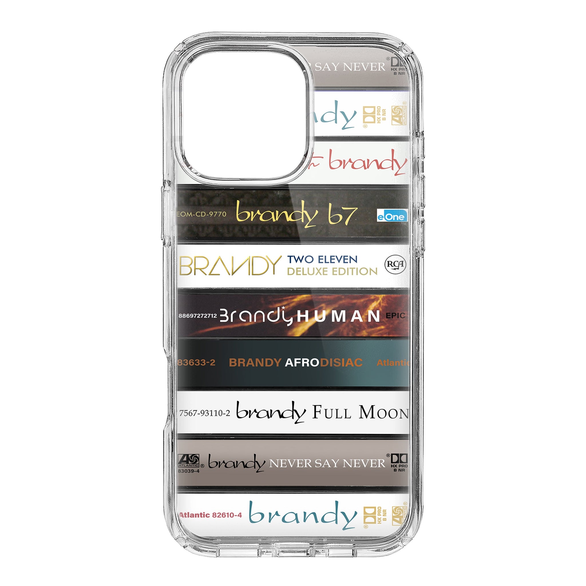 Brandy Norwood Albums Cassette Collection Retro Phone Case