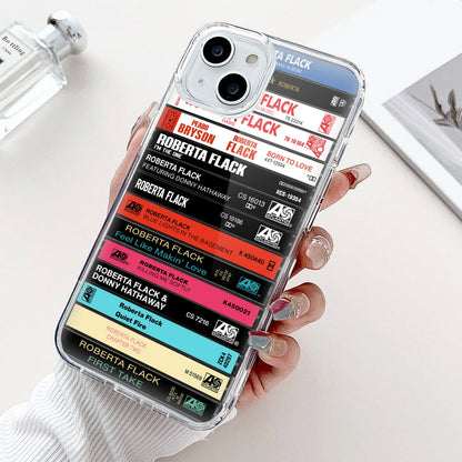 Roberta Flack Albums Cassette Collection Retro Phone Case
