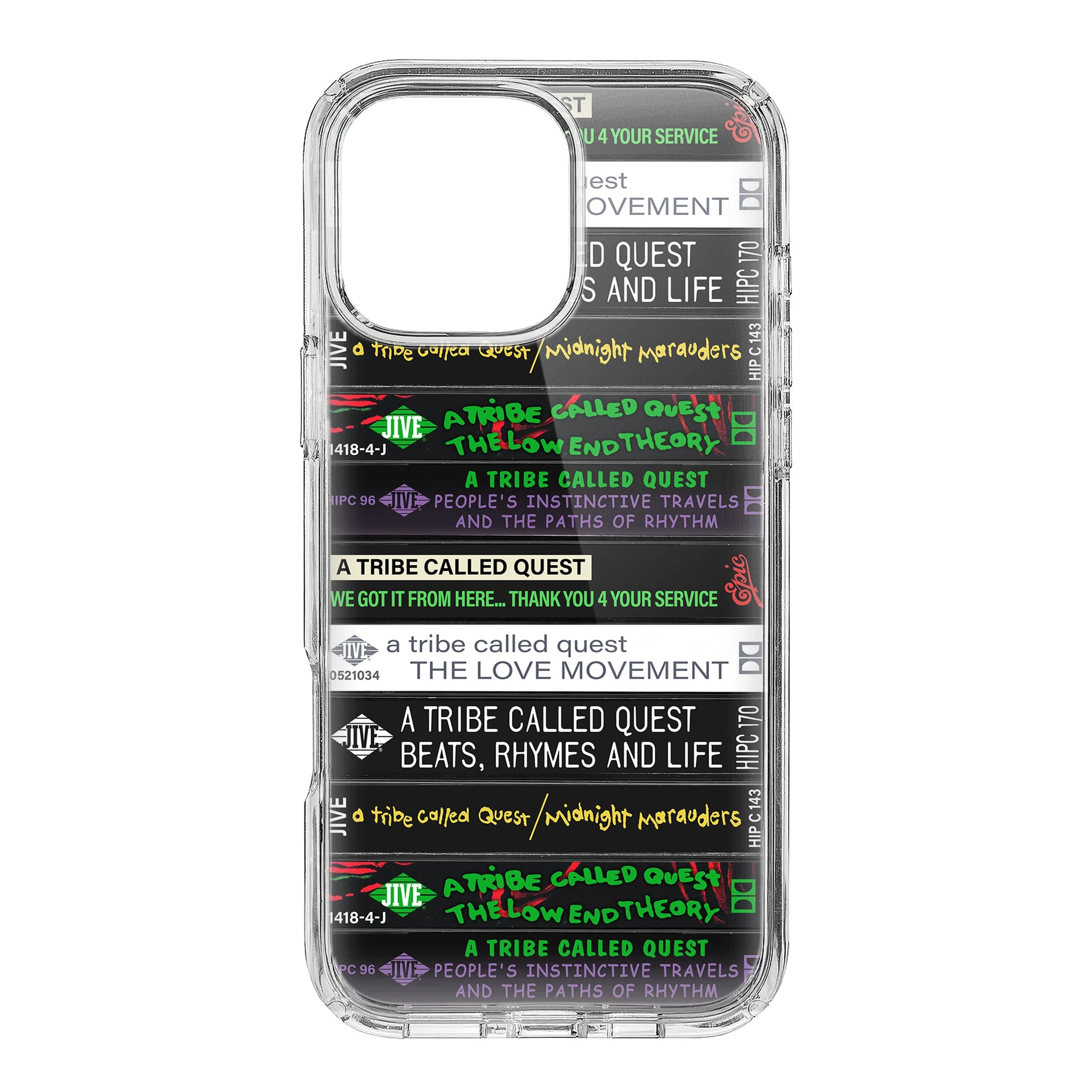 A Tribe Called Quest Albums Cassette Collection Retro Phone Case