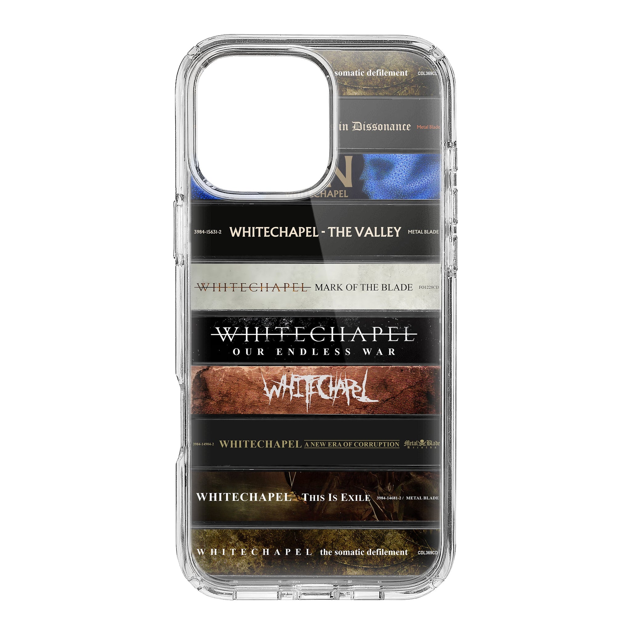 Whitechapel Albums Cassette Collection Retro Phone Case