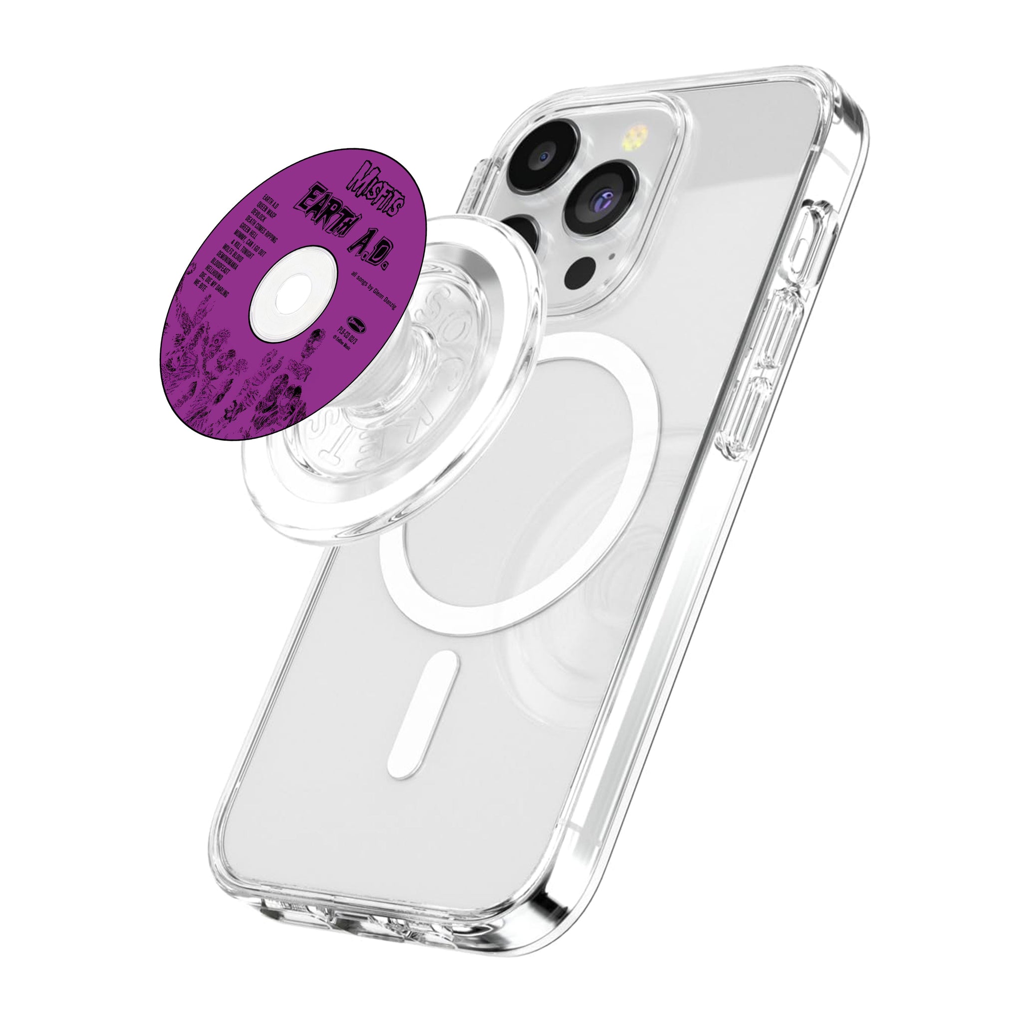 Earth A.D. CD Magnetic Phone Grip - Misfits