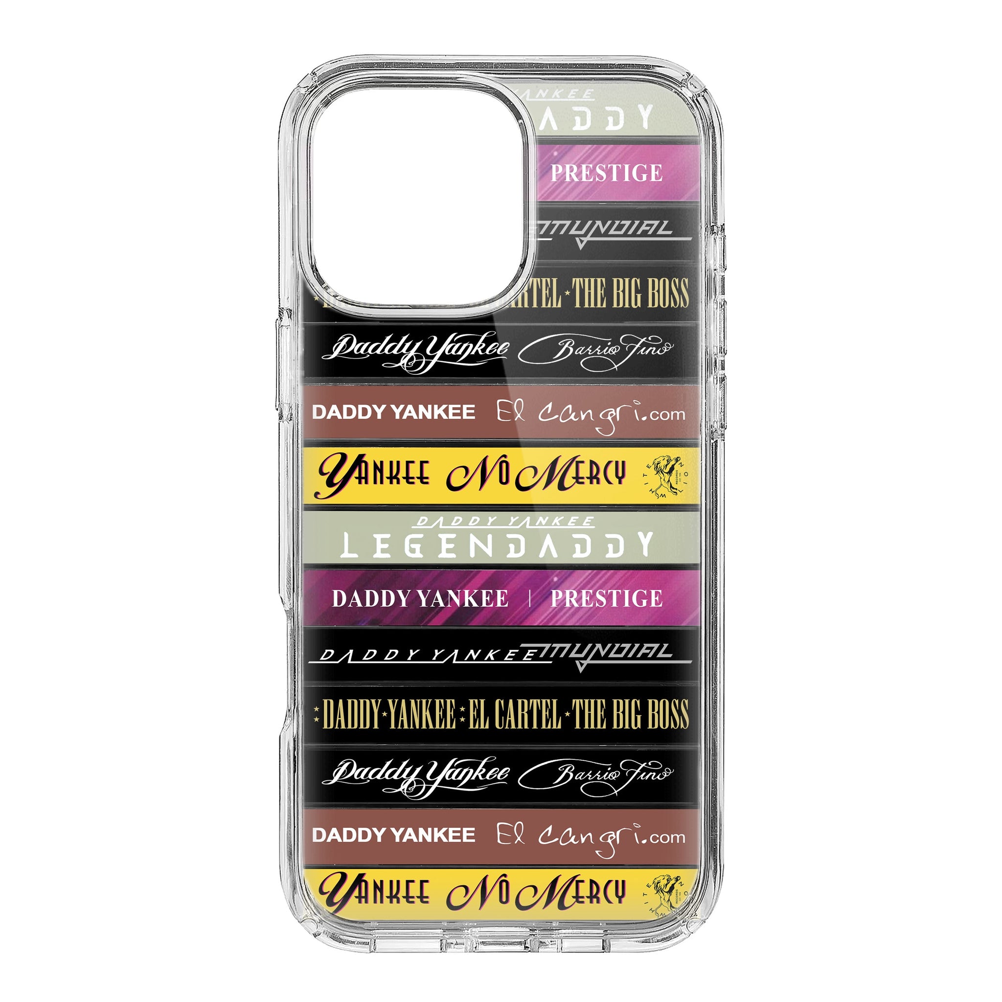 Daddy Yankee Albums Cassette Collection Retro Phone Case