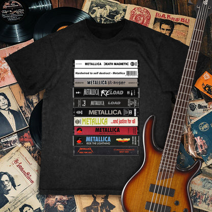 Van Halen Albums Cassette Retro Collection Premium Unisex T-Shirt