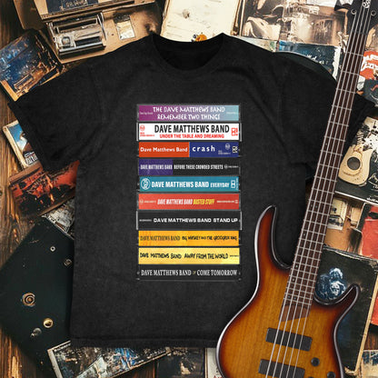 Dave Matthews Albums Cassette Retro Collection Premium Unisex T-Shirt