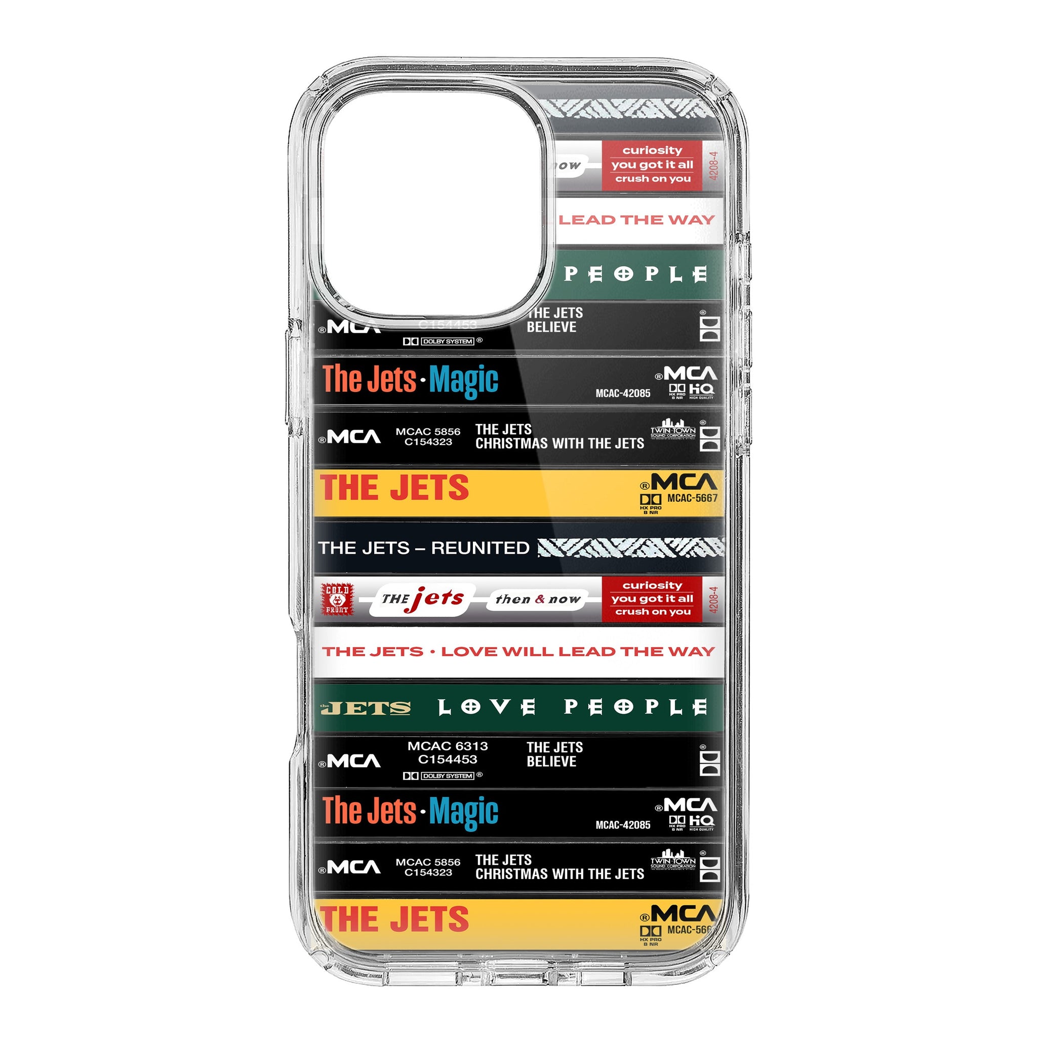 The Jets Albums Cassette Collection Retro Phone Case