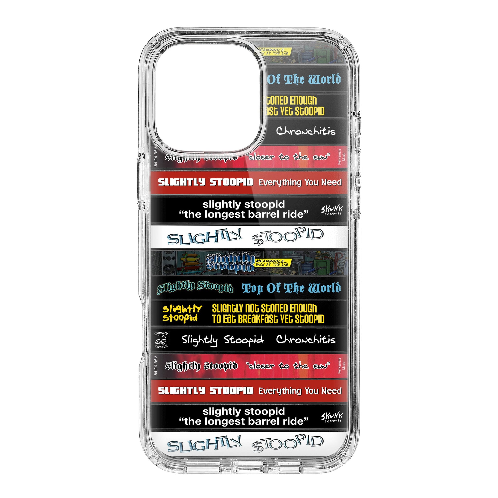 Slightly Stoopid Albums Cassette Collection Retro Phone Case