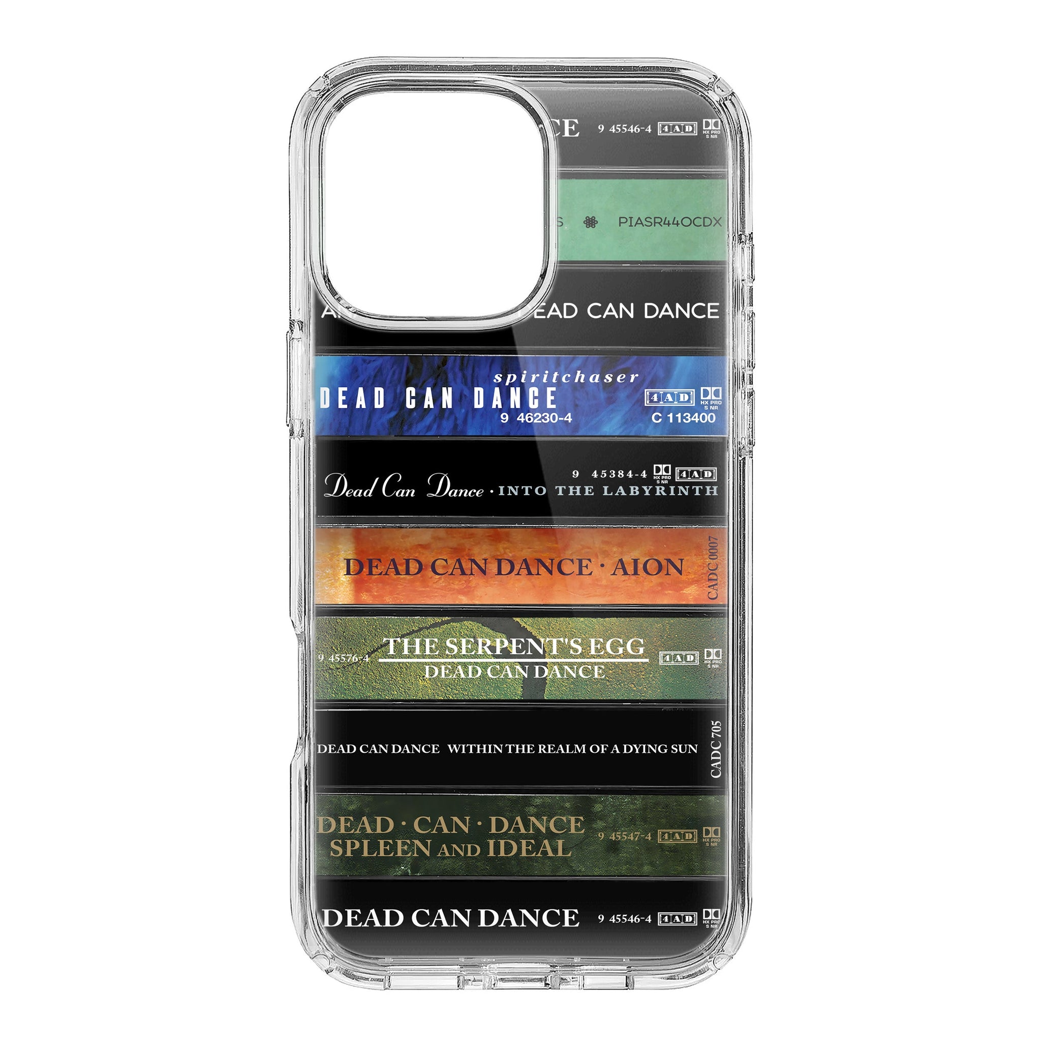 Dead Can Dance Albums Cassette Collection Retro Phone Case