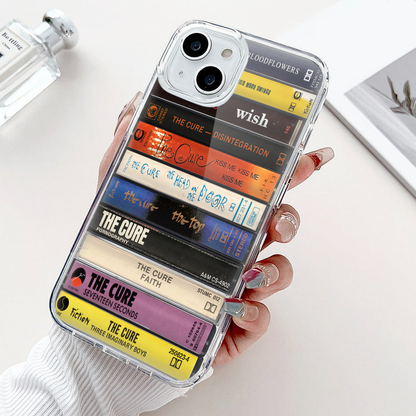 The Cure Albums Cassette Collection Retro MagSafe Phone Case