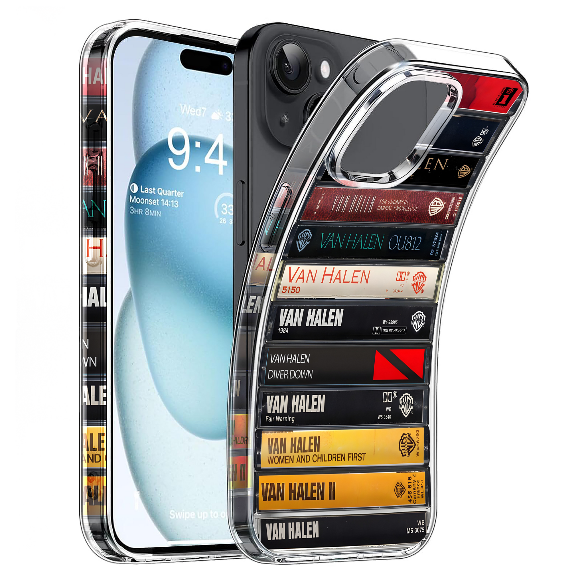 Van Halen Albums Cassette Collection Retro MagSafe Phone Case