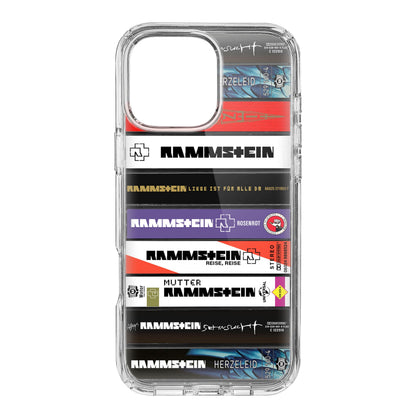 Rammstein Albums Cassette Collection Retro Phone Case