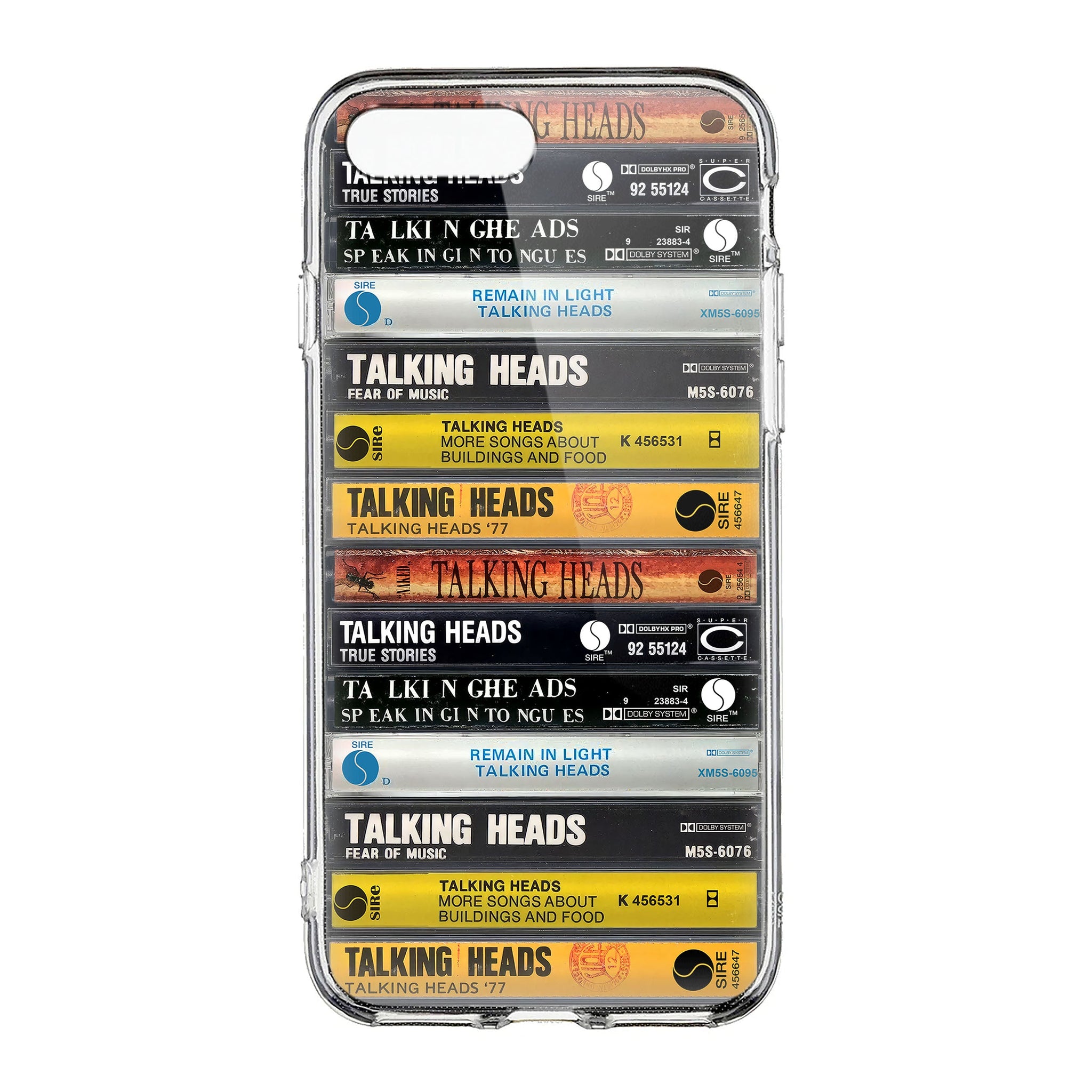 Talking Heads Albums Cassette Collection Retro Phone Case