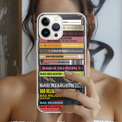 Bad Religion Albums Cassette Collection Retro Phone Case