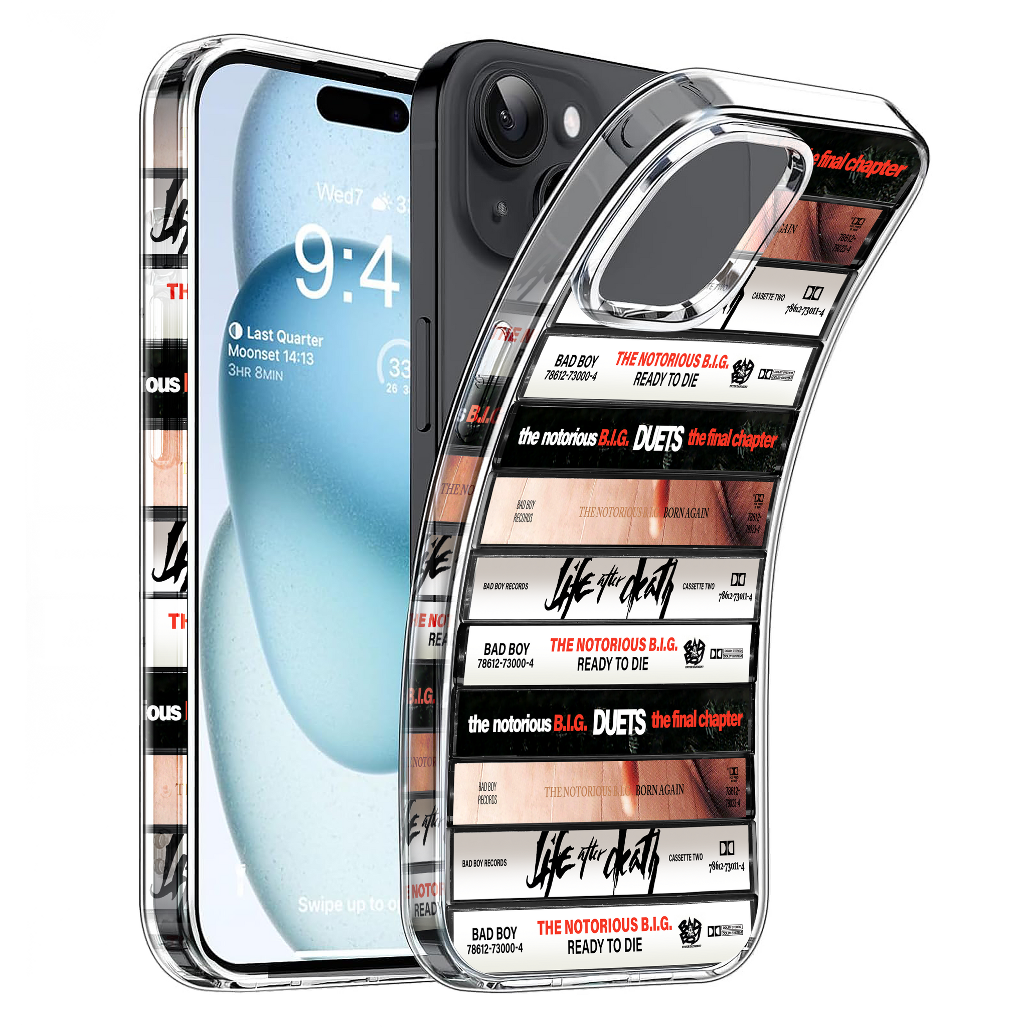The Notorious B.I.G. Albums Cassette Collection Retro Phone Case