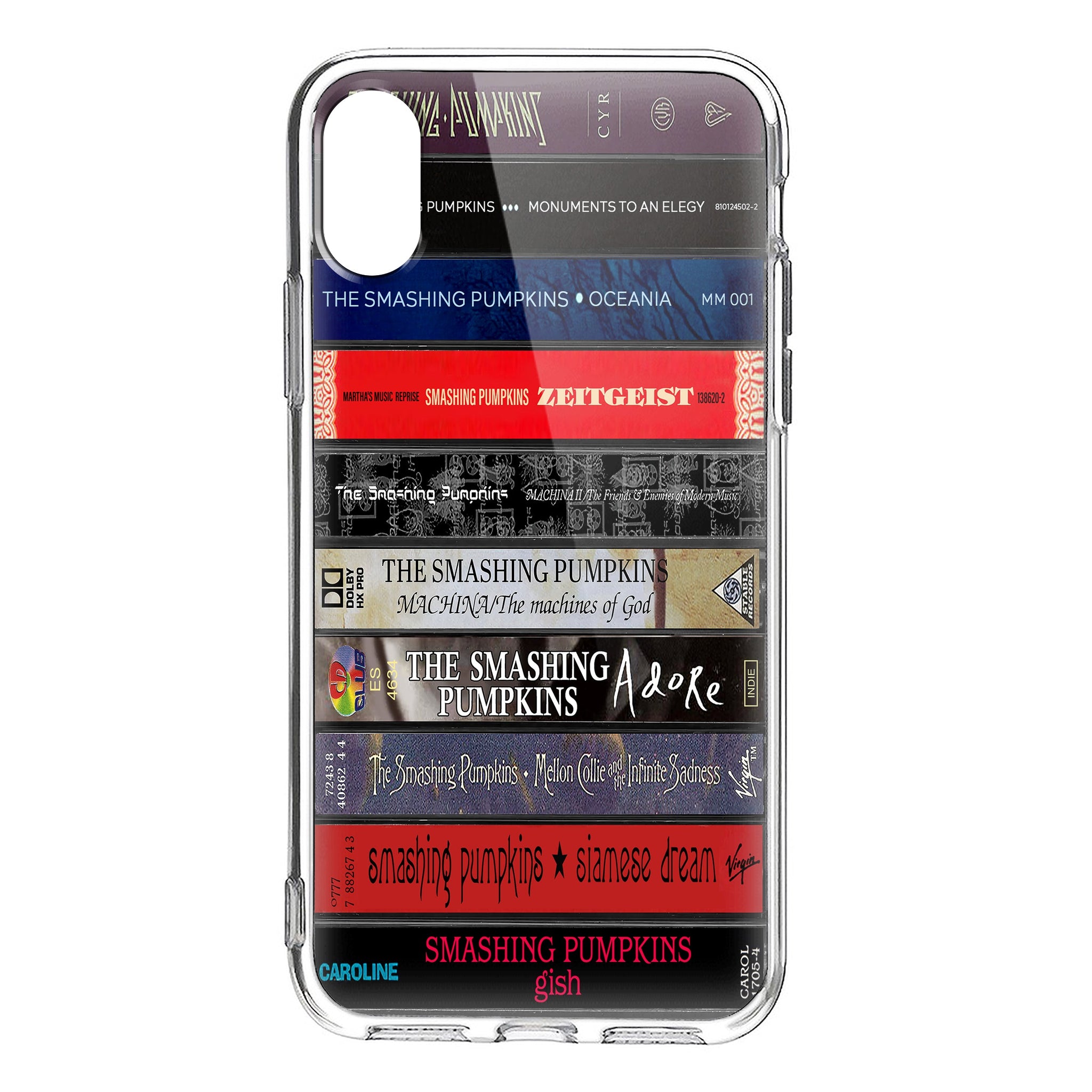 The Smashing Pumpkins Albums Cassette Collection Retro Phone Case